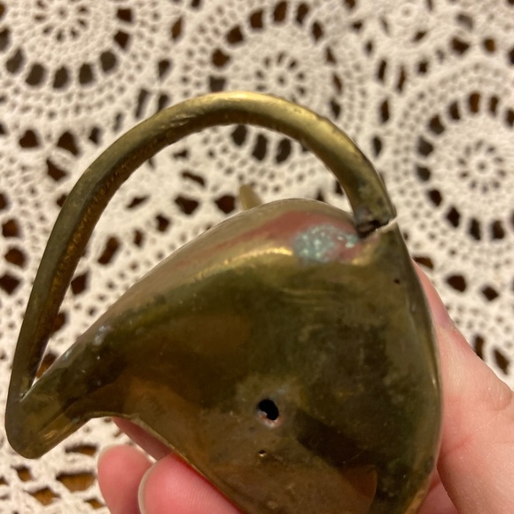 Vintage Brass Upright Mouse - Picture 10 of 13